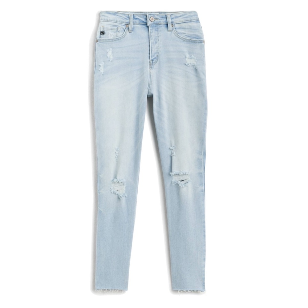 Distressed Mom Jeans